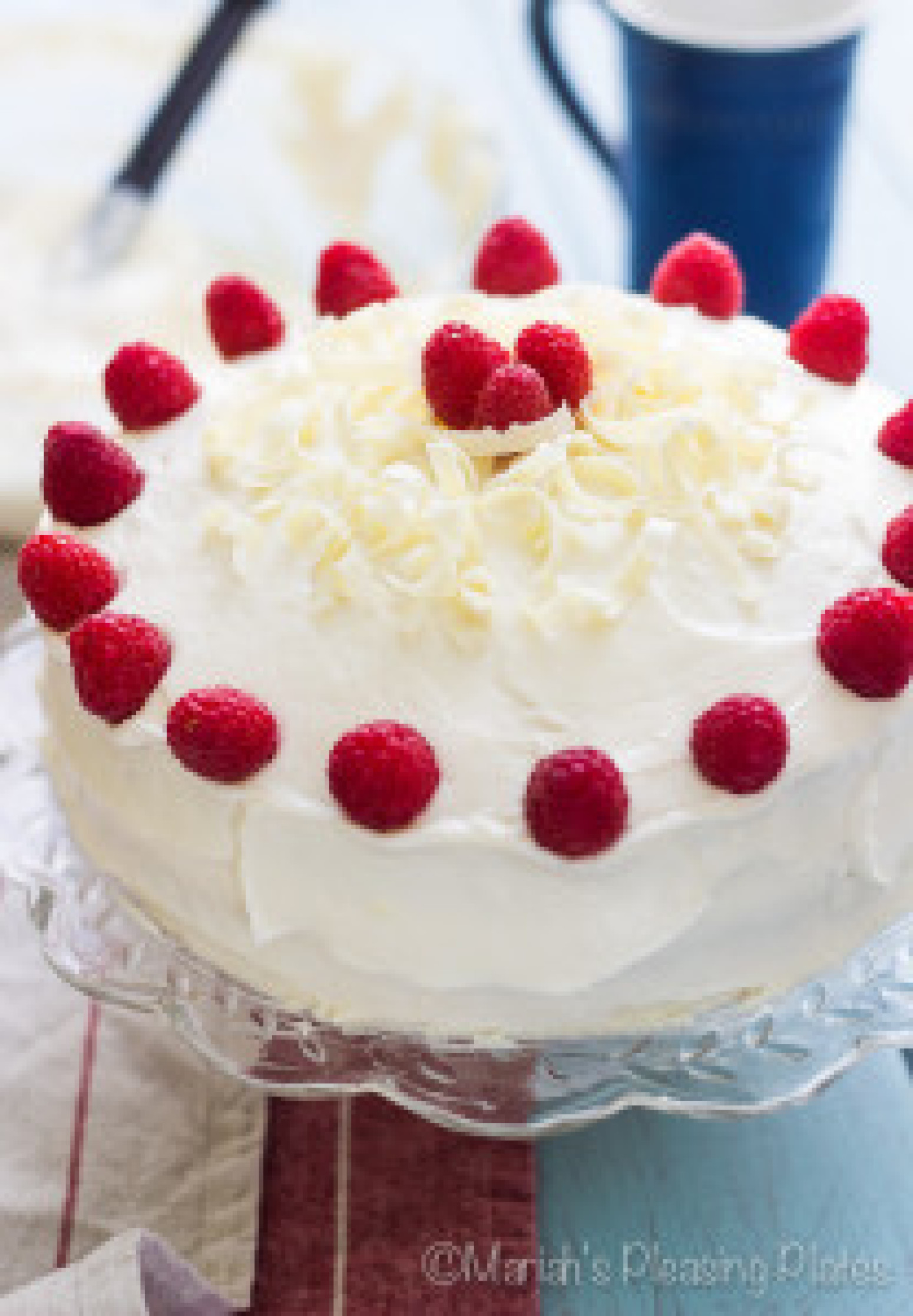 White Chocolate Raspberry Cake Recipe 2 Just A Pinch Recipes